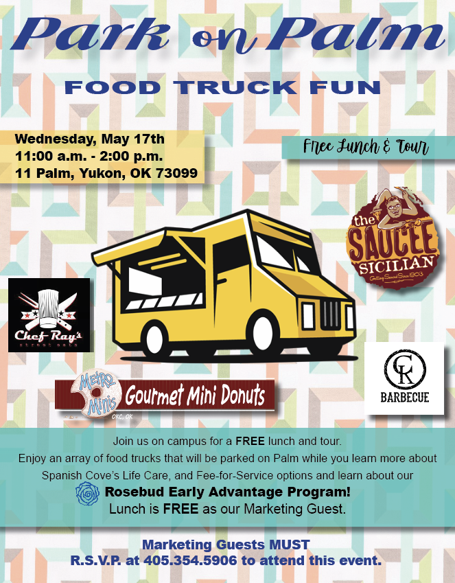 Park On Palm Food Truck Event At Spanish Cove Retirement Village