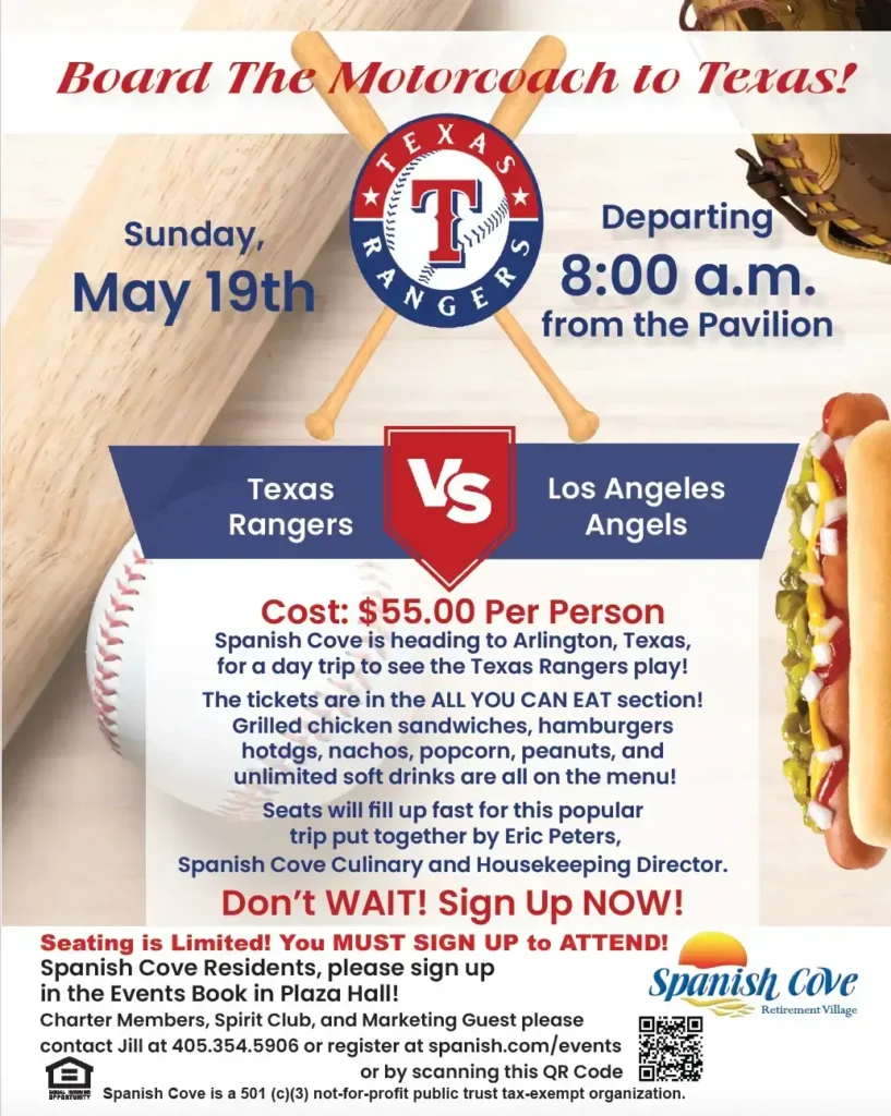 baseball match invitation in Texas